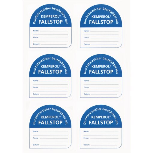 Kemperol Fallstopp Siegel, Kemperol Fallstop-Siegel, Kemperol Fallstopp-Siegel